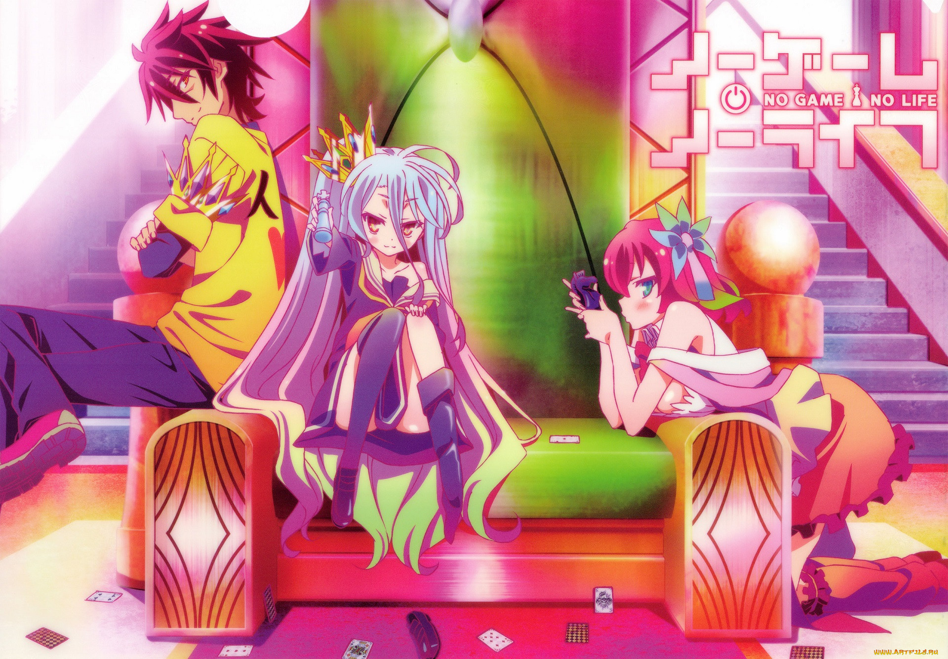 Обои Аниме No Game No Life, обои для рабочего стола, фотографии аниме, no  game no life, нет, игры, жизни Обои для рабочего стола, скачать обои  картинки заставки на рабочий стол.